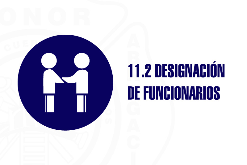 Designación de Funcionarios - Portada