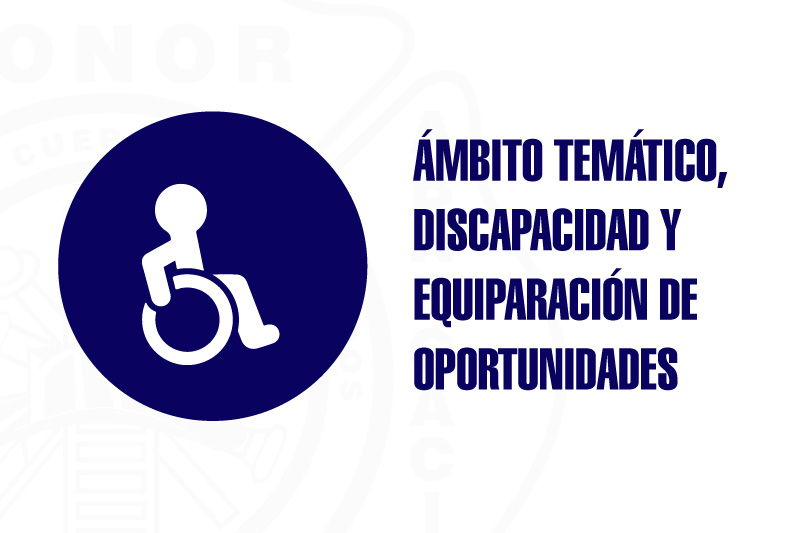 Equiparación de oportunidades y discapacidad - Portada